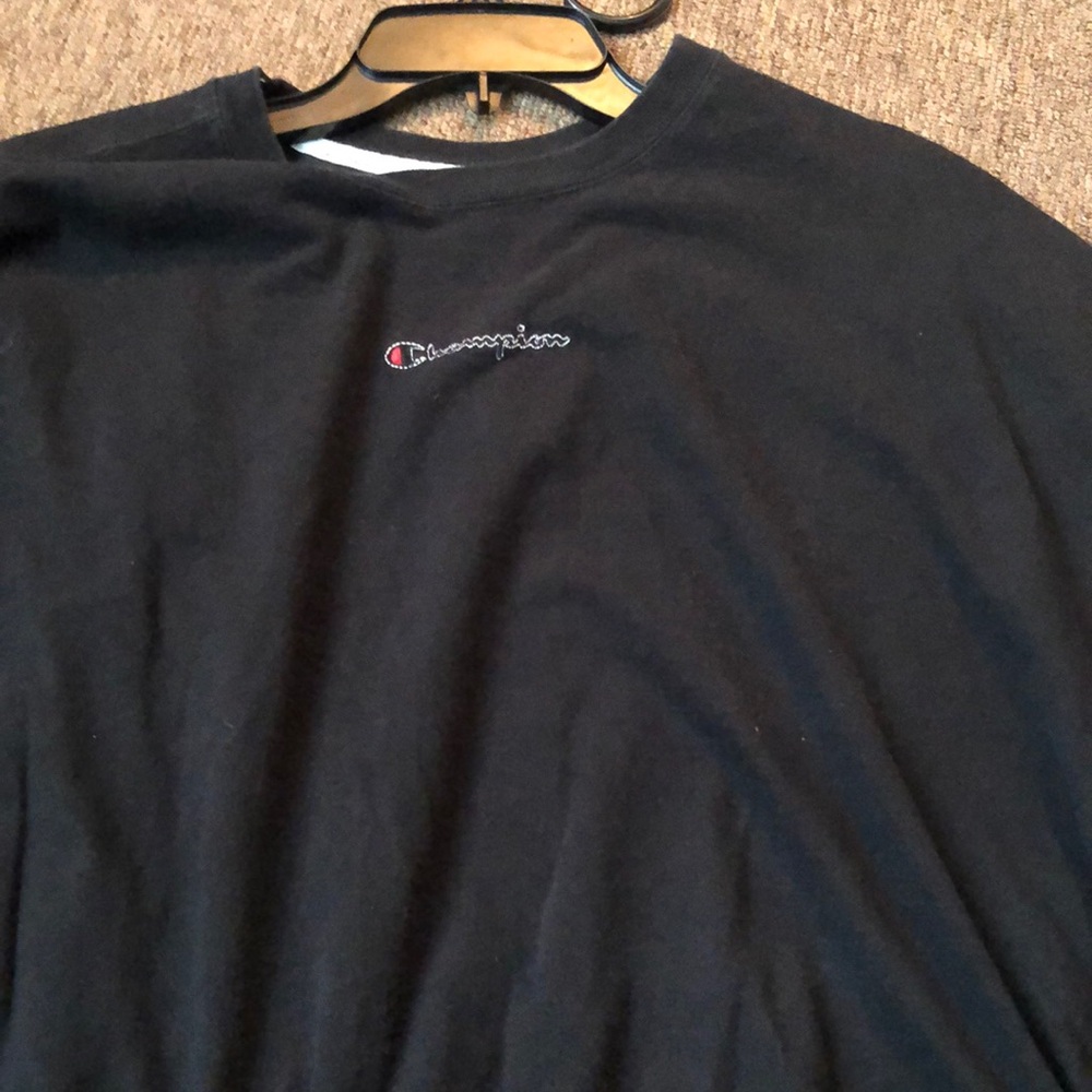 Champion cropped off long sleeves shirt